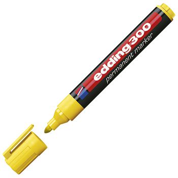Marker permanentni 1,5-3 mm okrugli vrh Edding 300 žuti