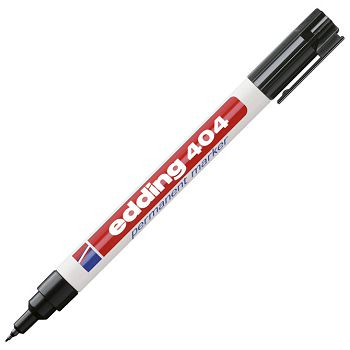 Marker permanentni 0,75 mm Edding 404 crni