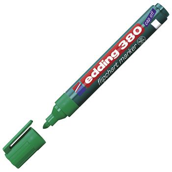 Marker Flipchart 1,5-3 mm Edding 380 zeleni