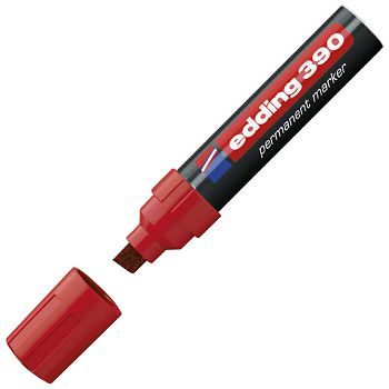 Marker permanentni 4-12 mm Edding 390 crveni