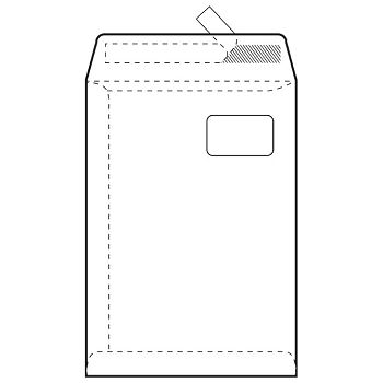 Kuverte - vrećice C4-PD BB strip 90g pk250 Fornax