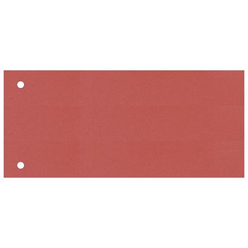 Pregrada kartonska 23,5x10,5cm pk100 Fornax crvena