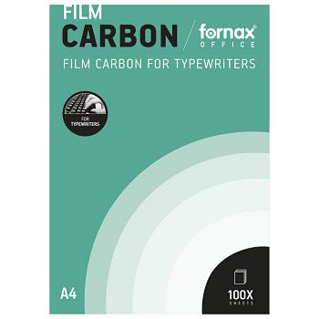 Karbon strojni film A4 pk100 Fornax crni