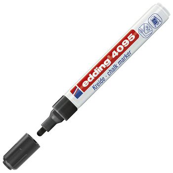 Marker-kreda za staklo 2-3 mm Edding 4095 crni