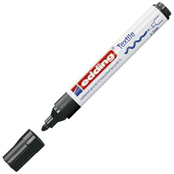 Marker za tekstil 2-3mm Edding 4500 crni