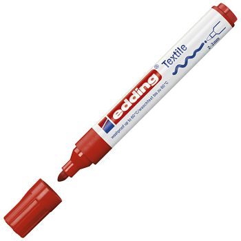 Marker za tekstil 2-3 mm Edding 4500 crveni