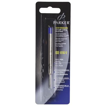 Uložak za olovku kemijsku 0,8 mm fine Parker 1950367 crni blister