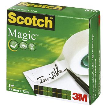 Traka ljepljiva nevidljiva 19 mm/33m Scotch Magic-810 3M.