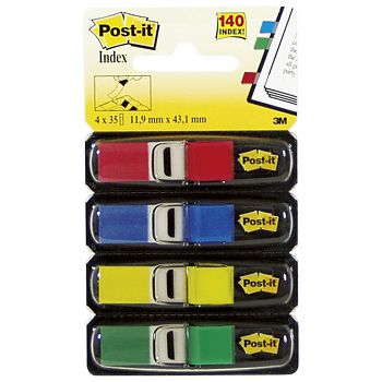 Zastavica 11,9x43,2 mm 4bojex35L Post-it 3M.683-4 blister