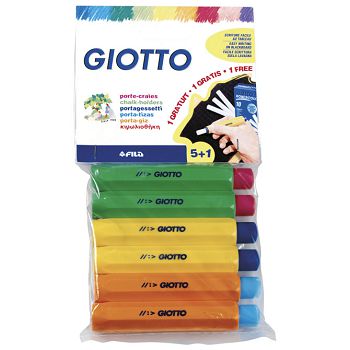 Držač za okruglu kredu za fi-10 mm pk5+1 Giotto Fila 6923 sortirano blister