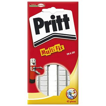 Ljepilo-jastučići 35g 65x Multi fix Pritt Henkel 1444968 bijelo blister