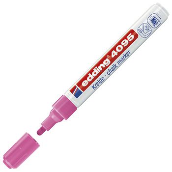 Marker-kreda za staklo 2-3 mm Edding 4095 neon rozi
