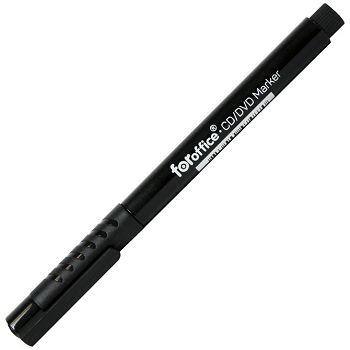 Marker za CD/DVD 1 mm FORoffice crni