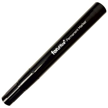 Marker permanentni 1,5-3 mm okrugli vrh pk12 FORoffice crni