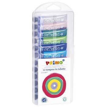 Boja tempera 12ml aluminijska tuba 12boja/poly Primo 448T12AP