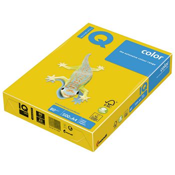 Papir ILK IQ Intenziv A4  80g pk500 Mondi IG50 intenzivno žuti