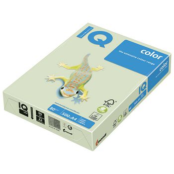 Papir ILK IQ Pastel A4  80g pk500 Mondi GN27 svijetlo zeleni