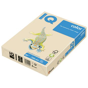 Papir ILK IQ Pastel A4 120g pk250 Mondi BE66 vanilija