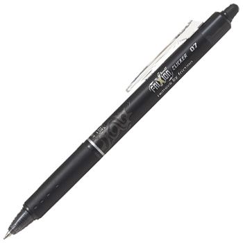Roler gel 0,7 mm Frixion ball clicker piši-briši Pilot BLRT-FR7-B crni