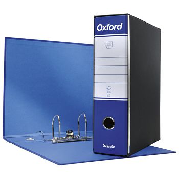 Registrator A4 široki u crnoj kutiji Oxford Esselte 390783050 plavi