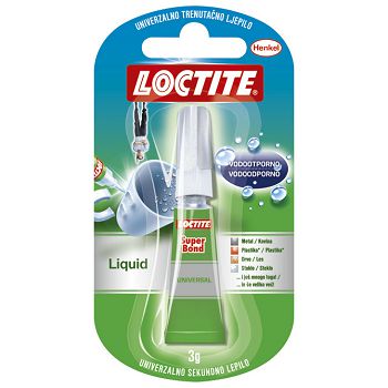 Ljepilo trenutačno  3g Loctite Super Bond Liquid Henkel 1409561 blister