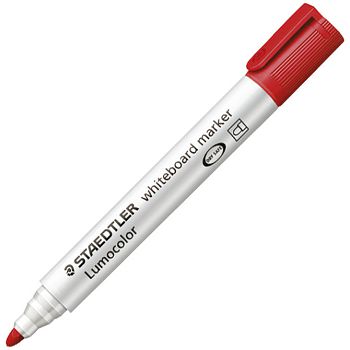 Marker za bijelu ploču 2 mm reciklirani Lumocolor Staedtler 351-2 crveni