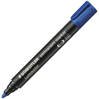 Marker permanentni 2mm Lumocolor Staedtler 352-3 plavi