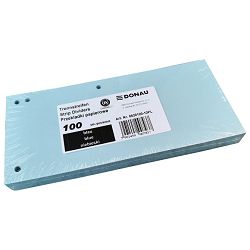 Pregrada kartonska 23,5x10,5 cm pk100 Donau 8620100-10PL plava