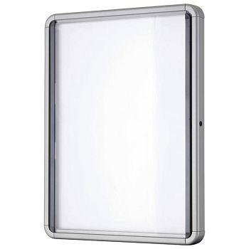 Ploča oglasna magnetna-staklena krilna vrata 100x75,2x3,7 cm Nobo 1902560 bijela