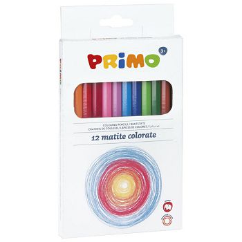 Boje drvene  12boja Jumbo Primo 510MAXI12E blister