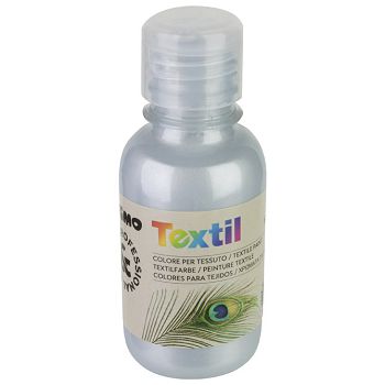 Boja tempera za tekstil 125ml Primo 410TXM125910 srebrna