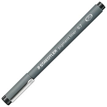 Flomaster za tehničko crtanje 0,7mm pigment liner Staedtler 308 07-9 crni 