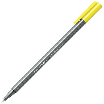 Flomaster fineliner 0,3 mm Triplus Staedtler 334-101 neon žuti!!