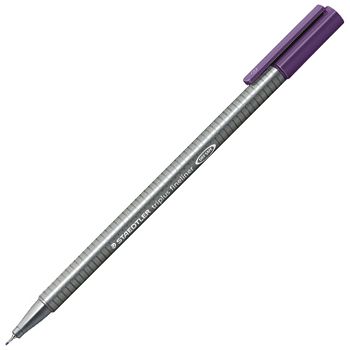 Flomaster fineliner 0,3 mm Triplus Staedtler 334-69 tamnoljubičasti!!