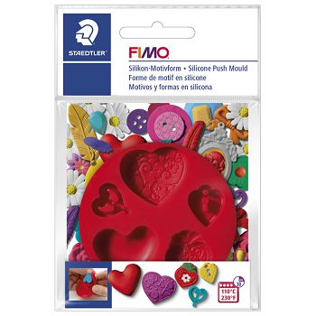 Kalup za modeliranje Srca Fimo Staedtler 8725 23 blister!!