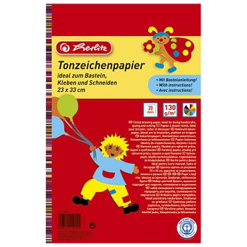Kolaž papir 20L 23x33 cm Herlitz 229401