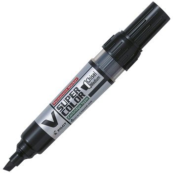 Marker permanentni 1,4-4,8mm klinasti vrh V Super Color Begreen Pilot SCA-VSC-MC-BG crni 