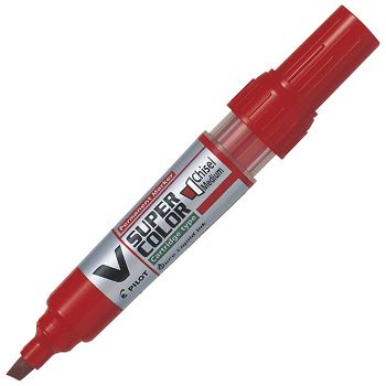 Marker permanentni 1,4-4,8 mm klinasti vrh V Super Color Begreen Pilot SCA-VSC-MC-BG crveni!!