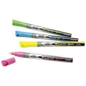 Marker za bijelu ploču 1,5-3mm pk4 Rexel 1903892 sortirano neon blister