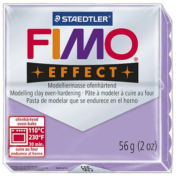 Masa za modeliranje   57g Fimo Effect Staedtler 8020-605 pastelno lila