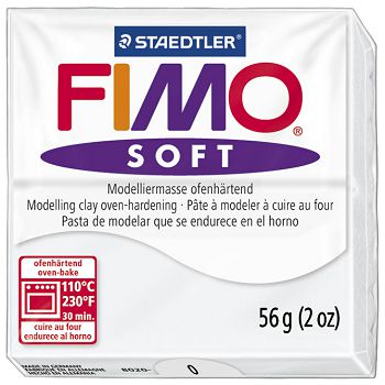 Masa za modeliranje   57g Fimo Soft Staedtler 8020-0 bijela