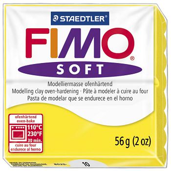 Masa za modeliranje   56g Fimo Soft Staedtler 802010 limun žuta