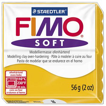 Masa za modeliranje   57g Fimo Soft Staedtler 8020-16 boja suncokreta