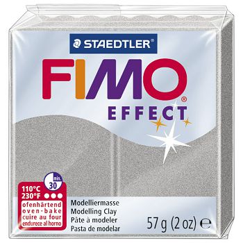 Masa za modeliranje   57g Fimo Effect Staedtler 8020817 srebrna