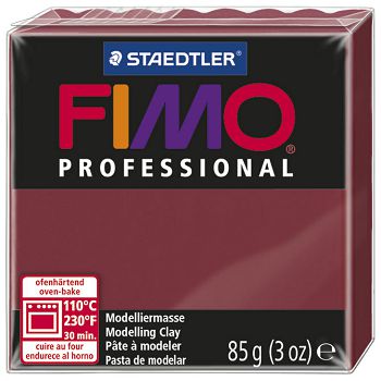 Masa za modeliranje   85g Fimo Professional Staedtler 8004-23 bordo