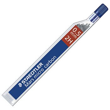 Mine 0,5 mm 2H 1tuba Mars micro carbon Staedtler 250 05-2H