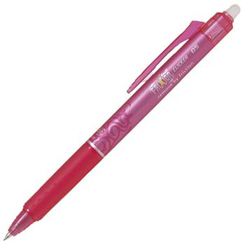 Roler gel 0,5 mm Frixion ball clicker piši-briši Pilot BLRT-FR5-P rozi