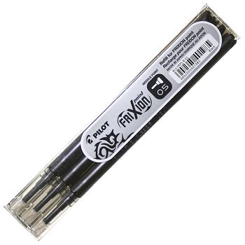 Uložak za roler 0,5 mm Frixion Point piši-briši pk3 Pilot BLS-FRP5-B-S3 crni