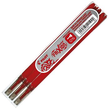 Uložak za roler 0,5 mm Frixion Point piši-briši pk3 Pilot BLS-FRP5-R-S3 crveni