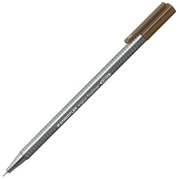 Flomaster fineliner 0,3 mm Triplus Staedtler 334-77 svijetlosmeđi!!